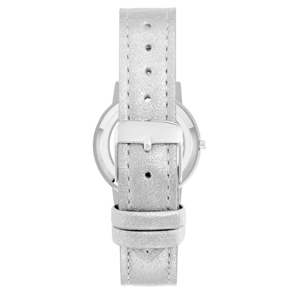 Juicy Couture Silbernes Kunststoff-Kleideruhr