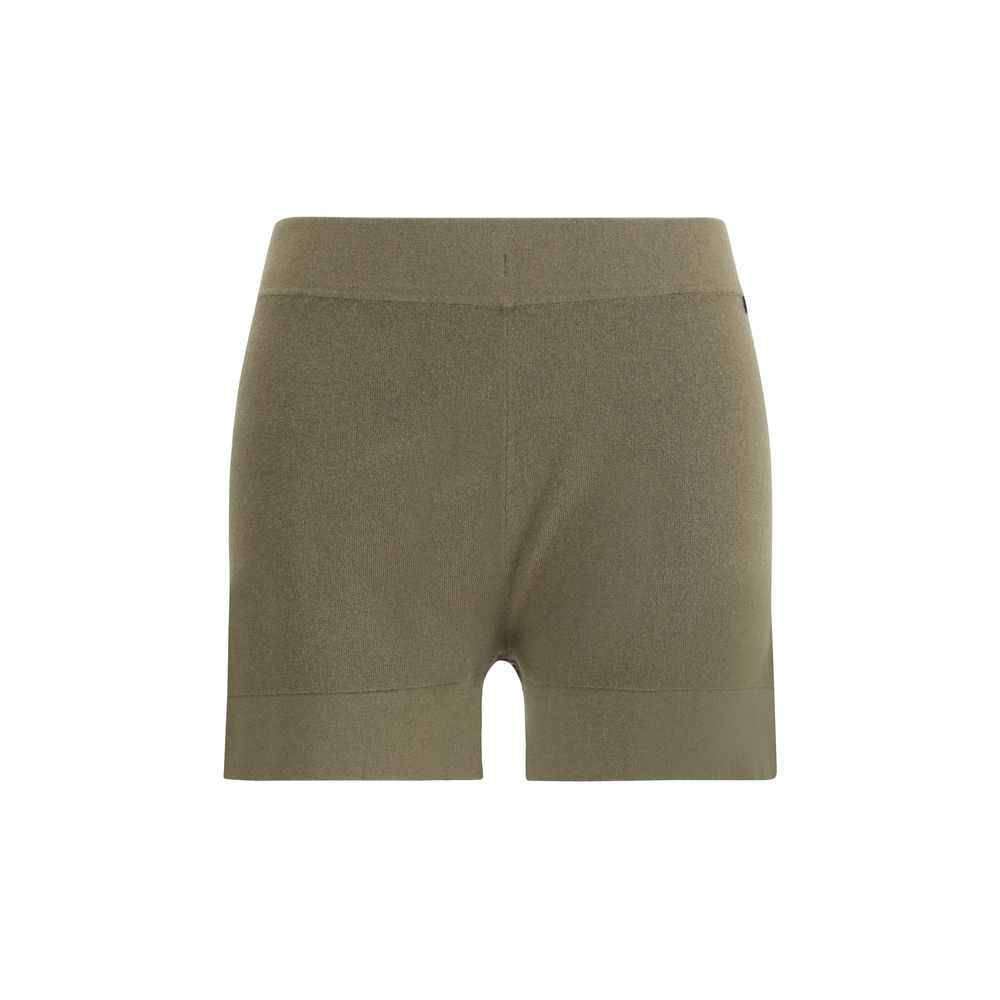 Extreme Cashmere Zweifarbige Baumwoll-Bermudashorts