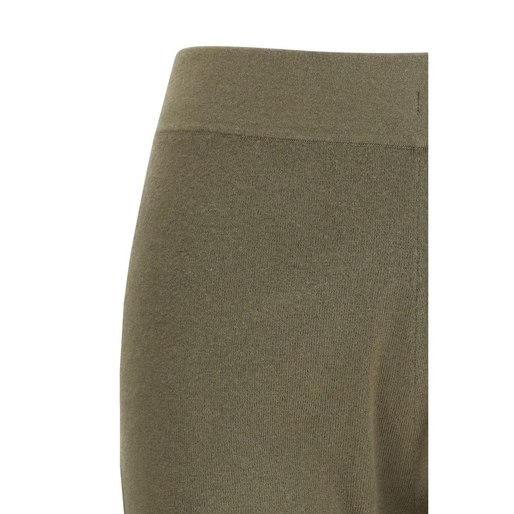 Extreme Cashmere Zweifarbige Baumwoll-Bermudashorts
