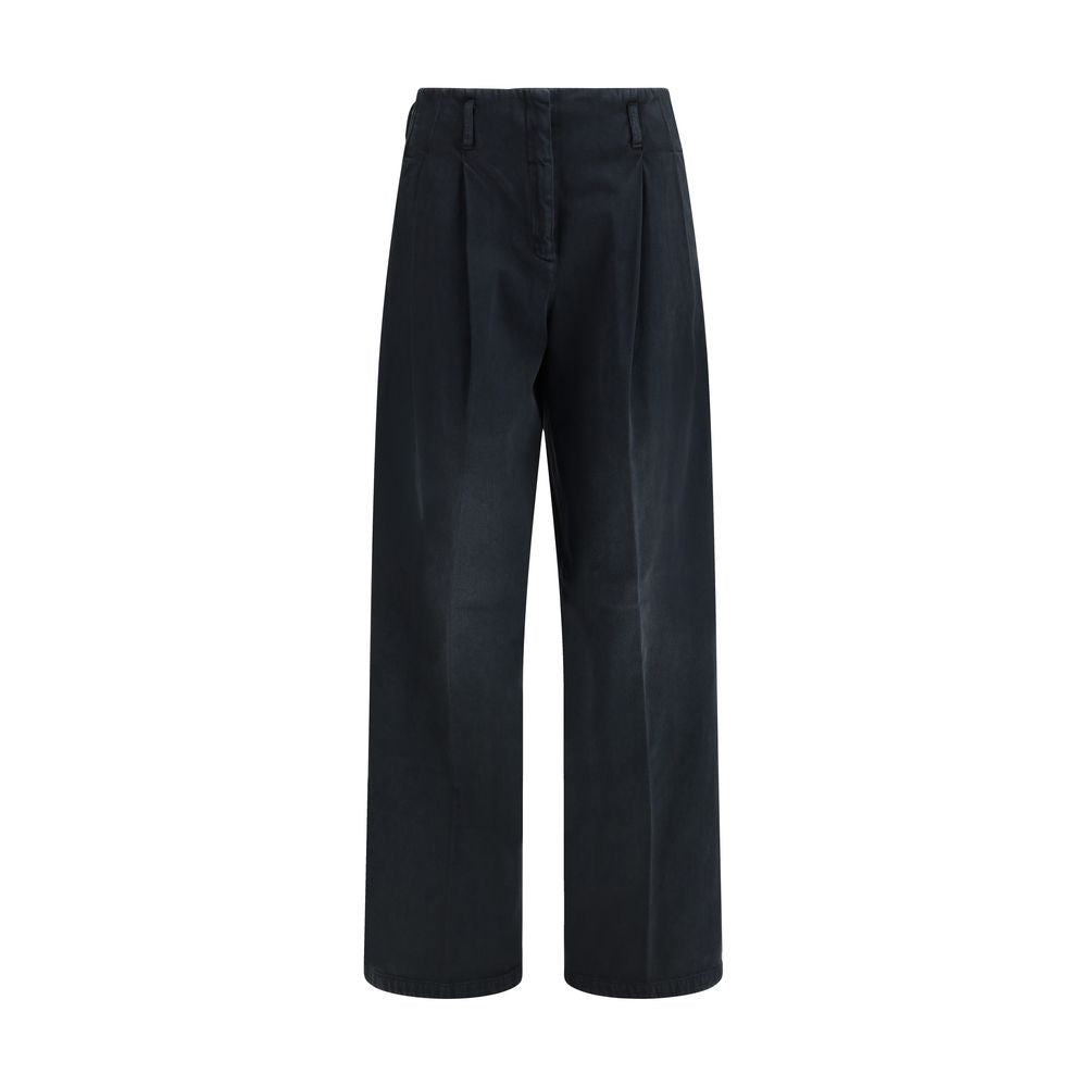 Golden Goose Black Cotton Denim Jeans