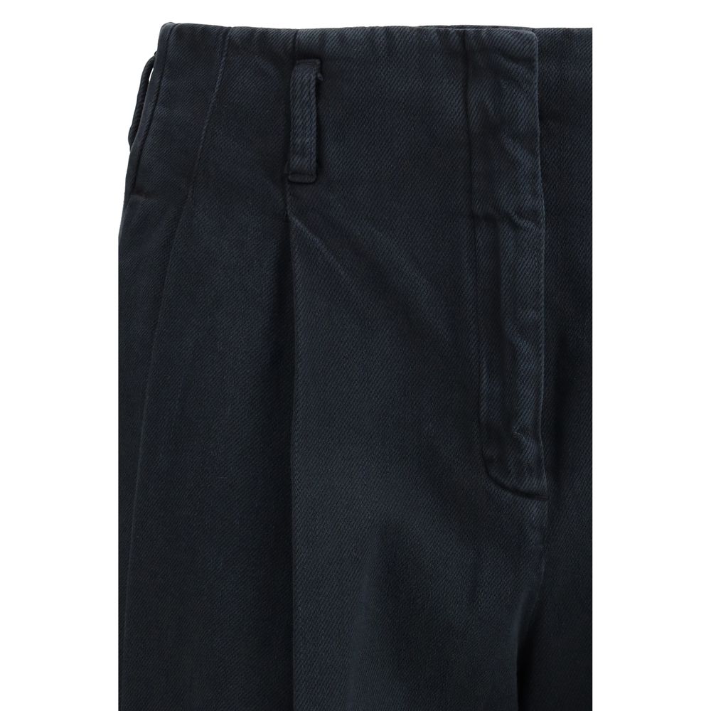Golden Goose Black Cotton Denim Jeans