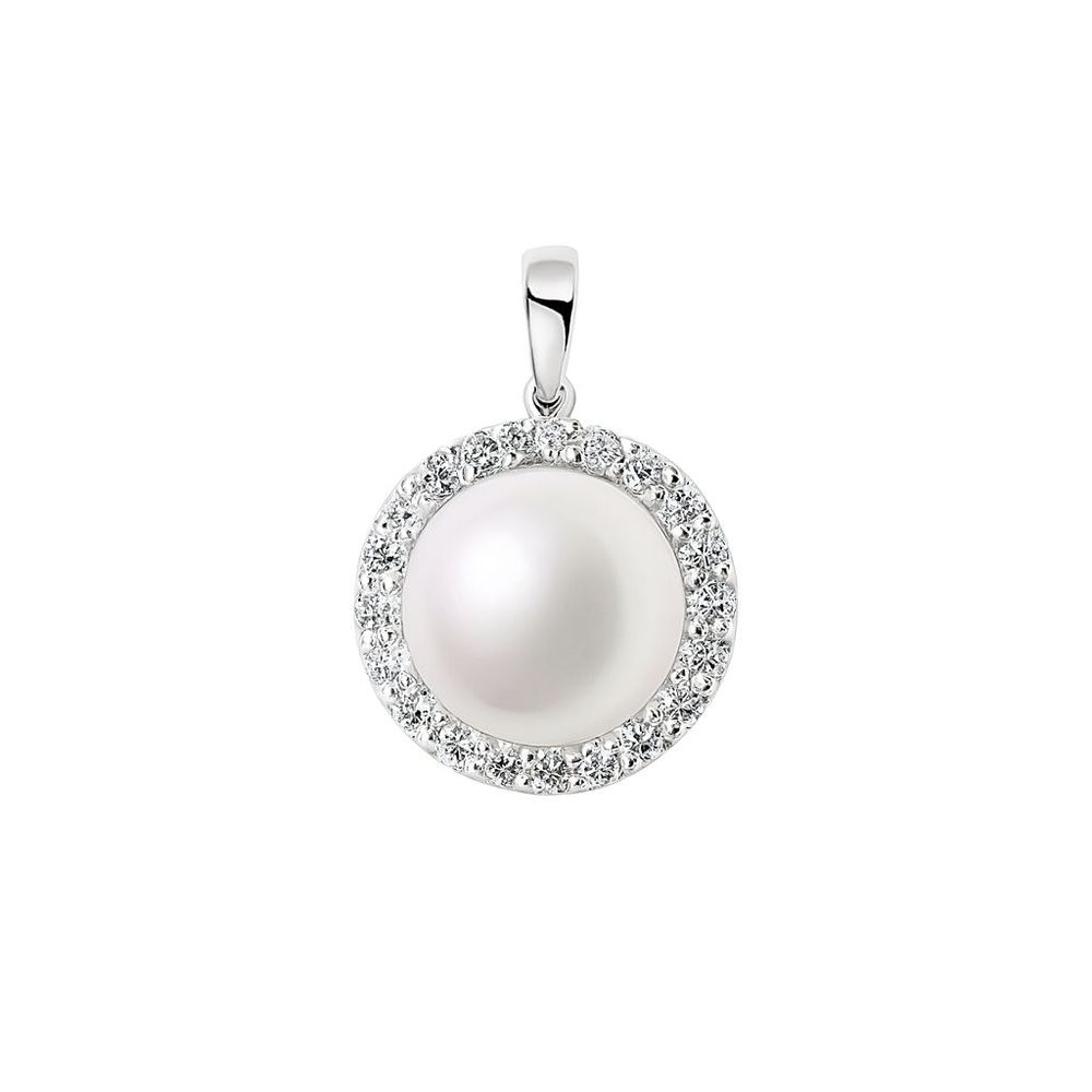 DIAMONFIRE Graues Silberkettchen