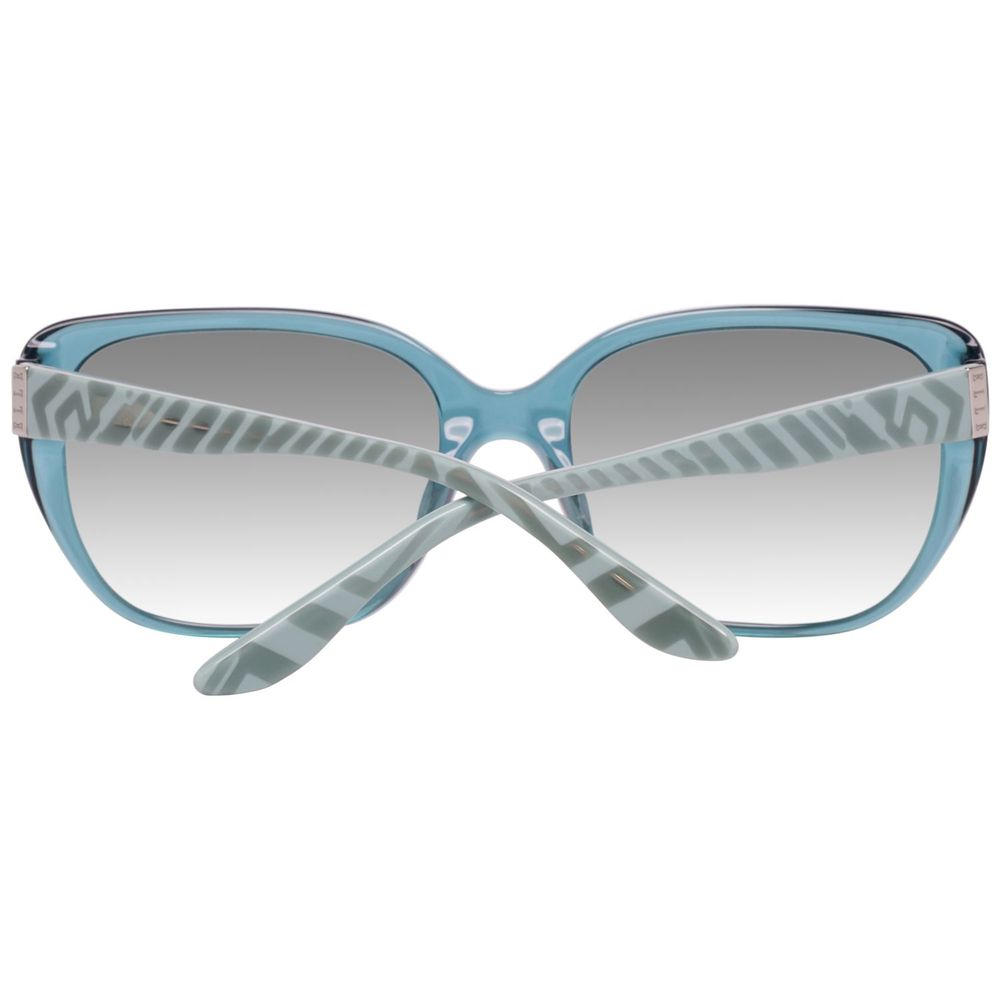 ELLE Blaue Sonnenbrille aus Kunststoff