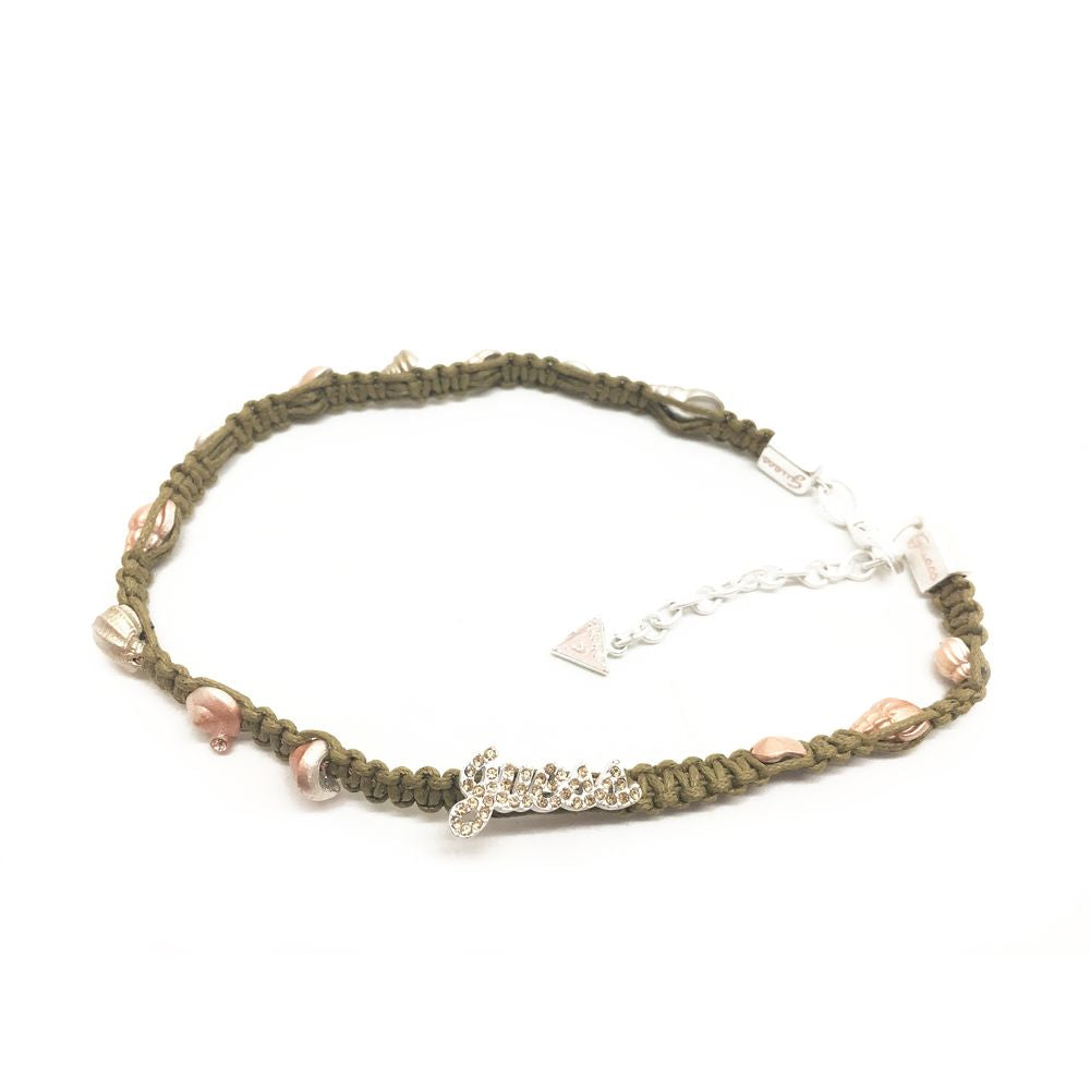 Guess Grünes Textil-Collier