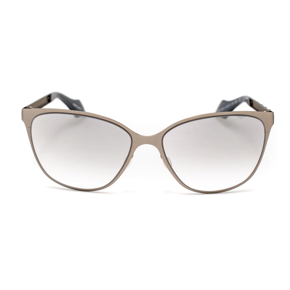 MILA ZB Sonnenbrille aus silbernem Metall