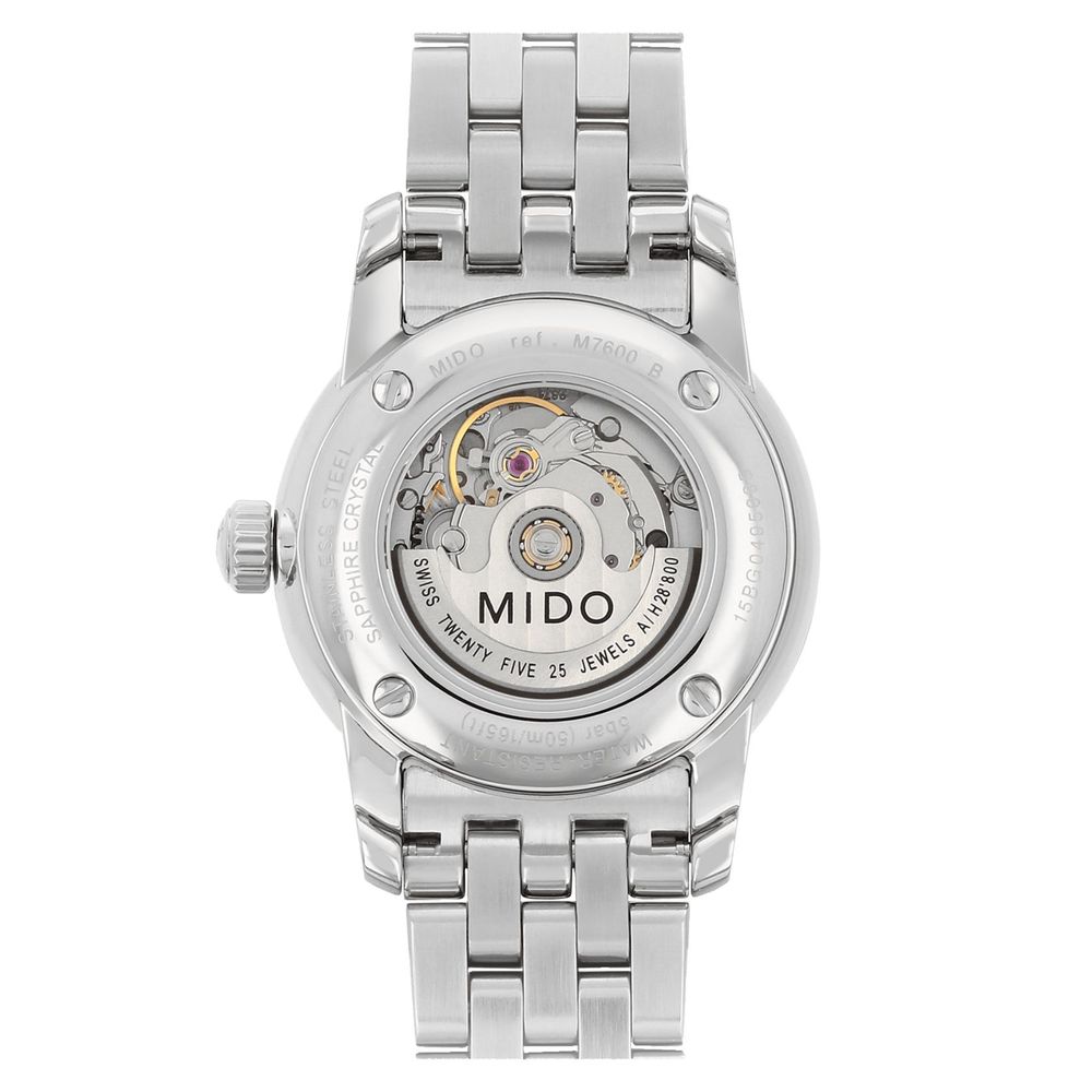 MIDO Graue Edelstahl-Kleideruhr
