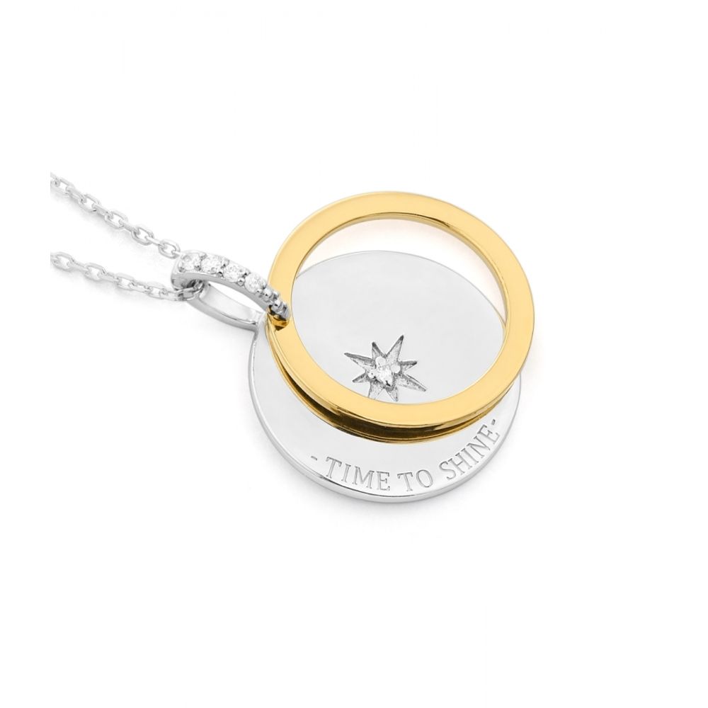 SECRECY Grey Silver Chain