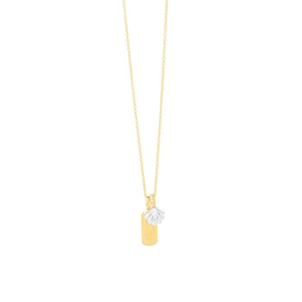 SECRECY Halskette aus Gold und Silber