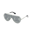 Victoria's Secret Graue Sonnenbrille aus Metall