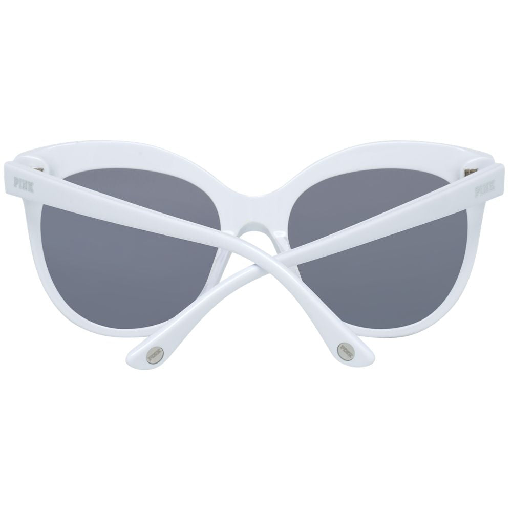 Victoria's Secret Weiße Sonnenbrille aus Kunststoff
