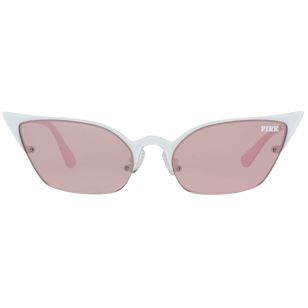 Victoria's Secret Weiße Sonnenbrille aus Metall