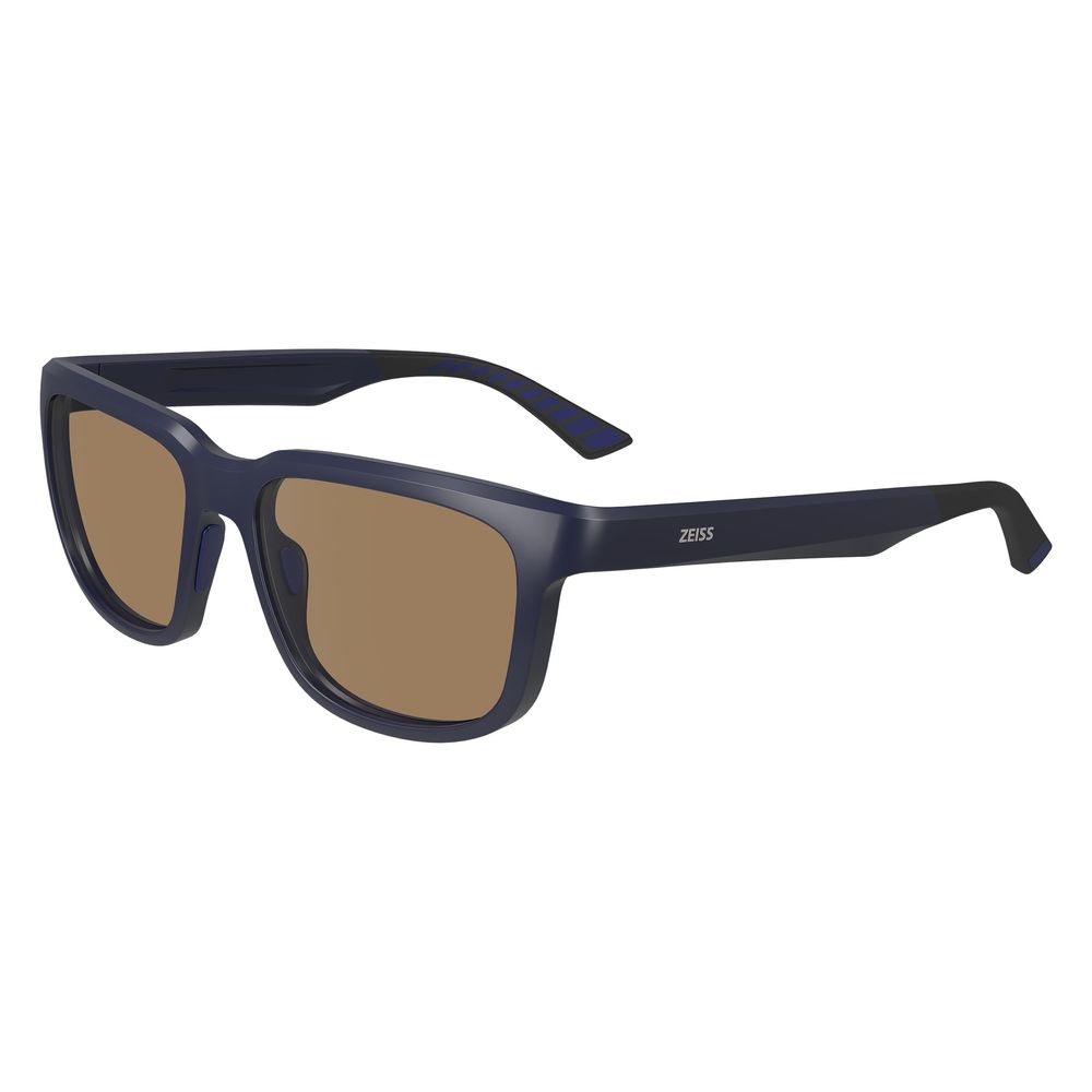 ZEISS Blaue Sonnenbrille mit eingespritzten Details