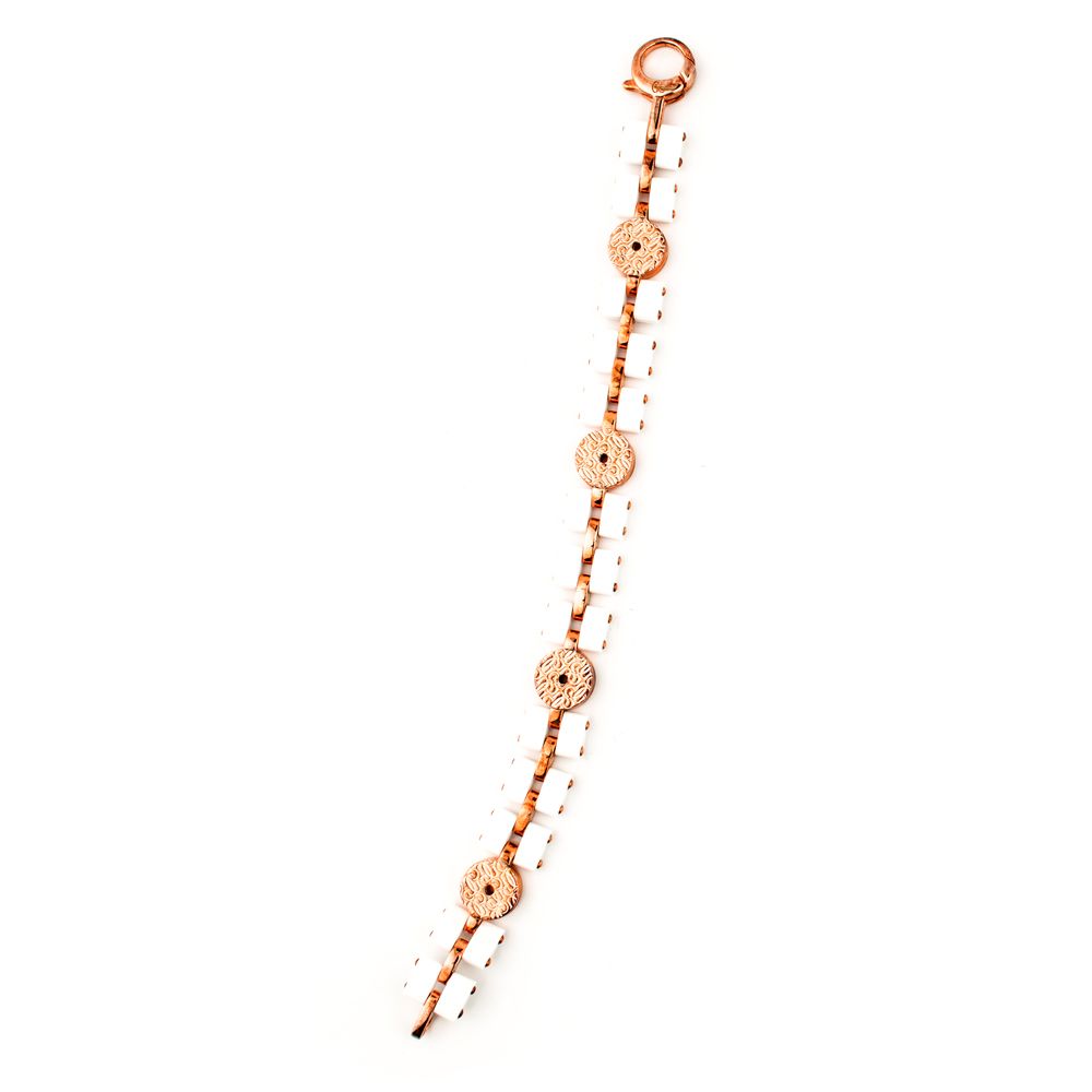 GC Two-Tone Silver Bracelet