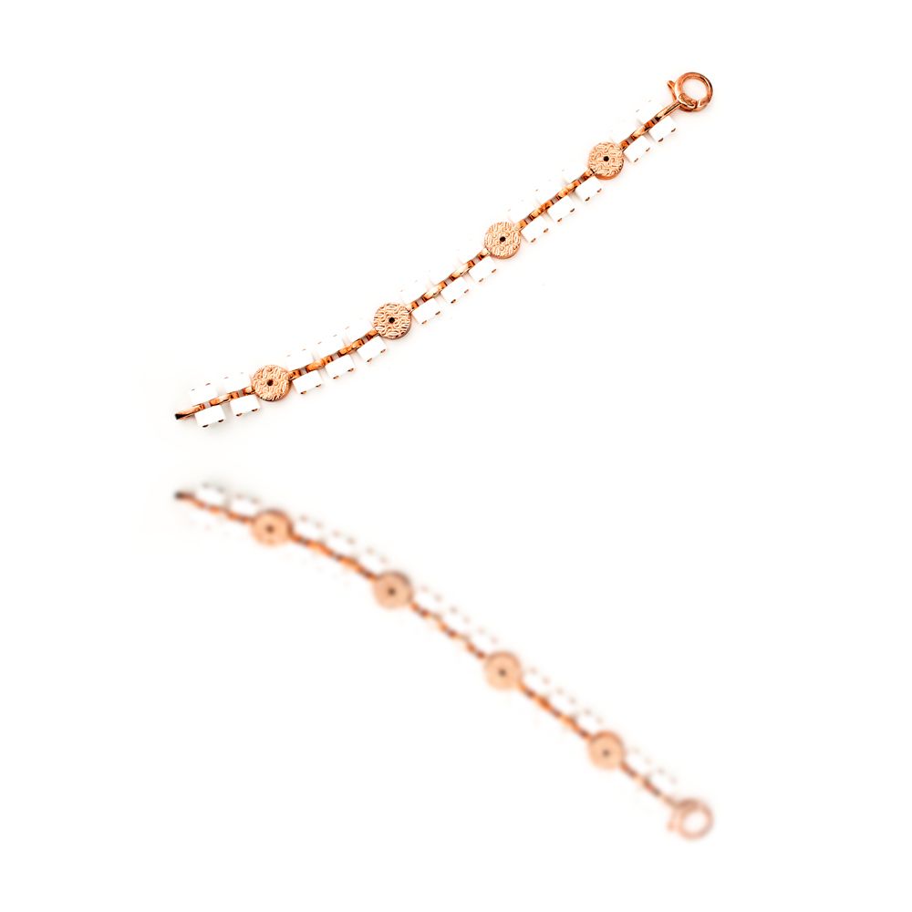 GC Two-Tone Silver Bracelet