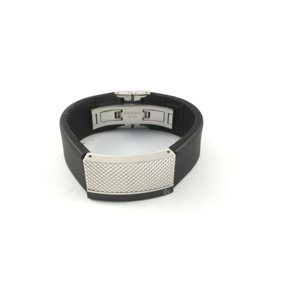 GC Stainless Steel Black Bracelet