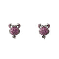 Lancaster Two-Tone Silver Earrings