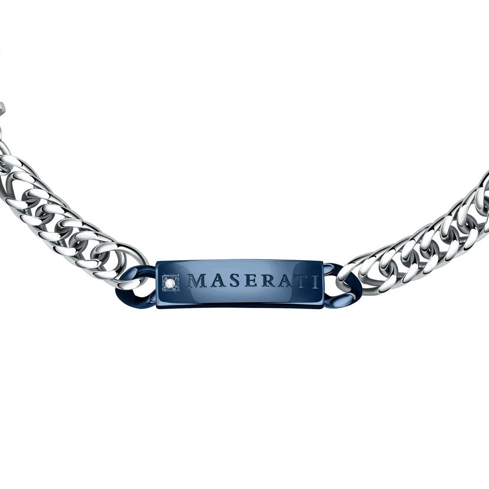 Maserati Graues Armband aus Edelstahl