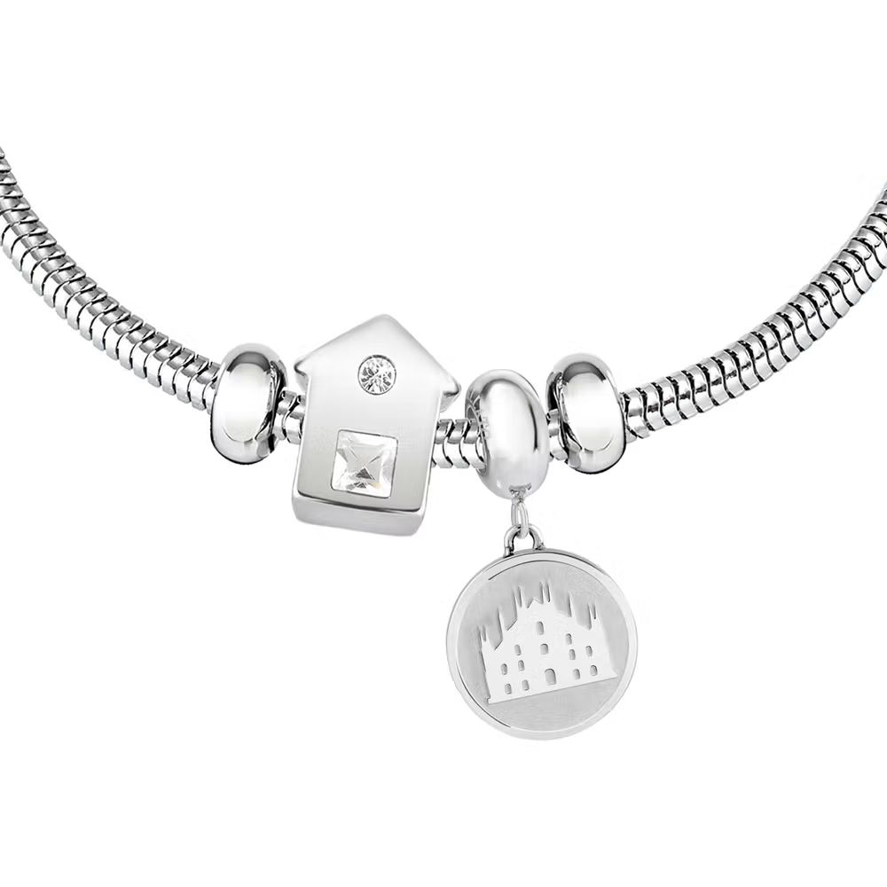 Morellato Graues Armband aus Edelstahl