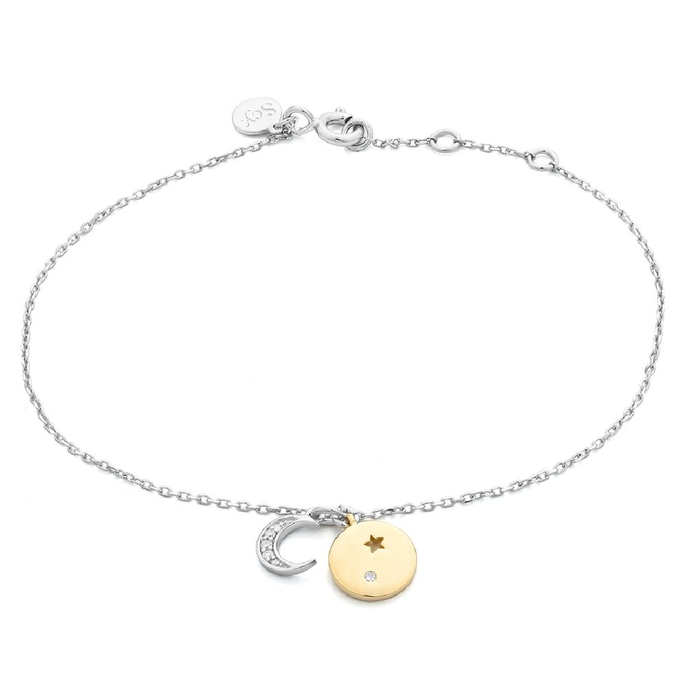 SECRECY Grey Silver Bracelet