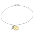 SECRECY Graues Silberarmband