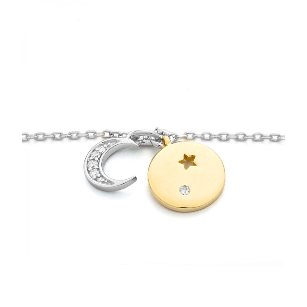 SECRECY Grey Silver Bracelet