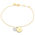 SECRECY Armband aus Gold und Silber