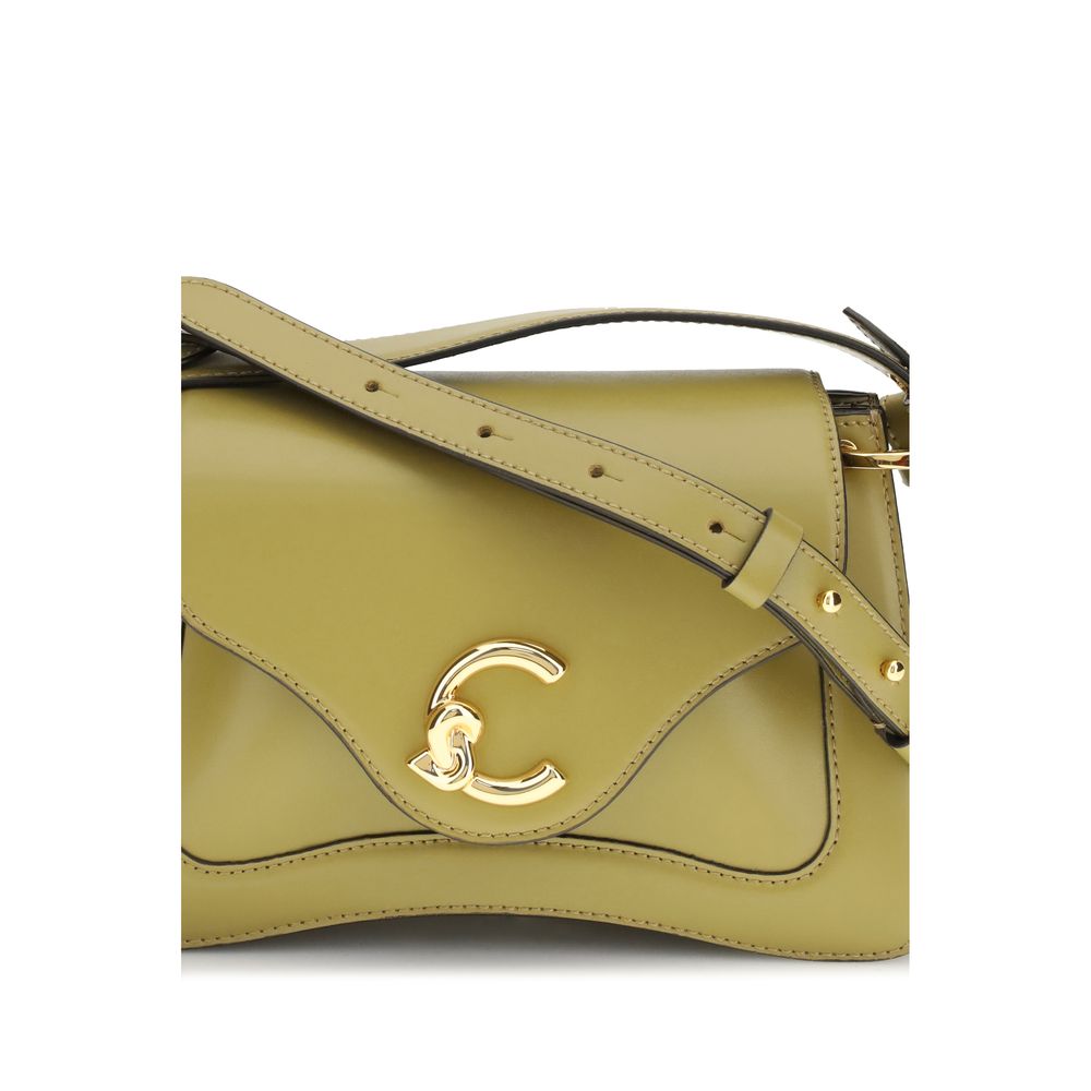 Coccinelle Bicolor Calf Leather Bos Taurus Handtasche