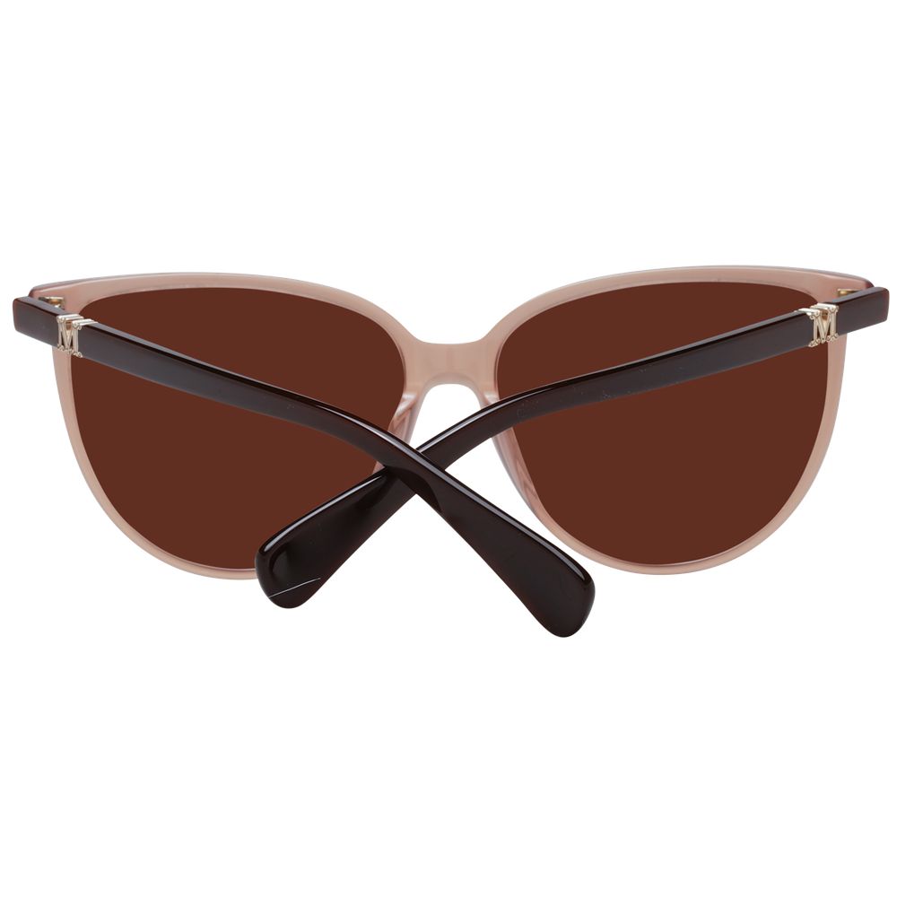 Max Mara Beige Kunststoff-Sonnenbrille