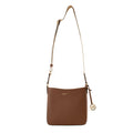Michael Kors Braune Canvas Umhängetasche