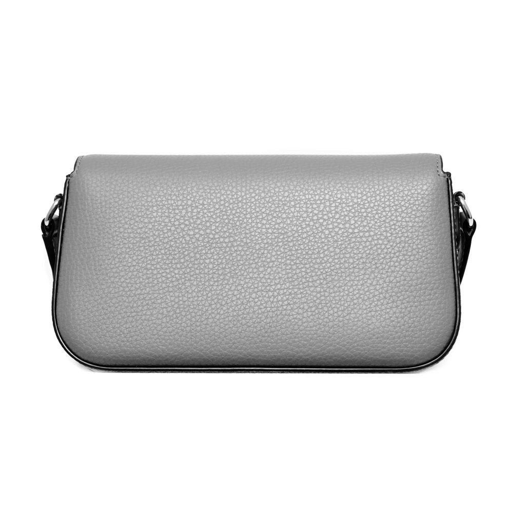 Michael Kors Grey Leather Shoulder Bag