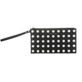 Michael Kors Braune Leder Clutch