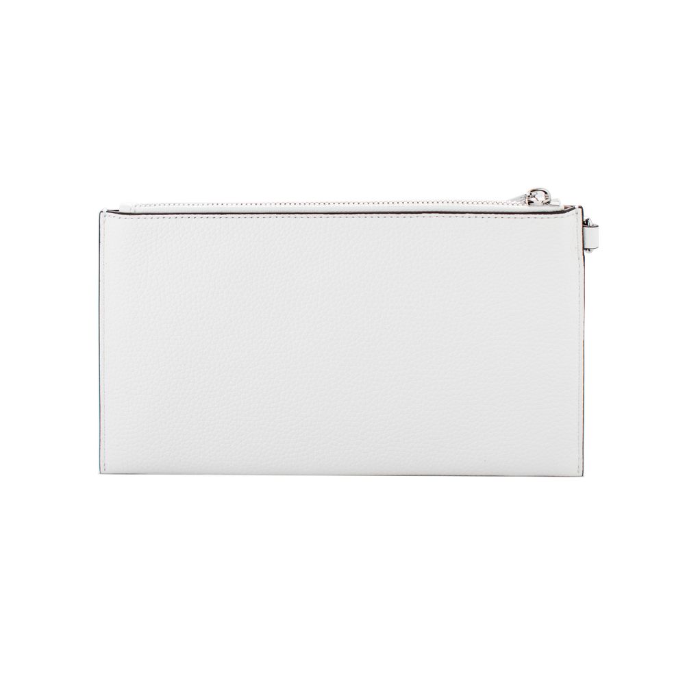 Michael Kors Weiße Leder Pochette