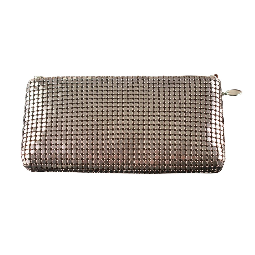 Chronotech Braune Kunstleder-Handtasche