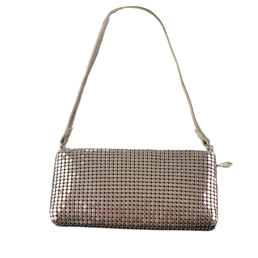 Chronotech Braune Kunstleder-Handtasche