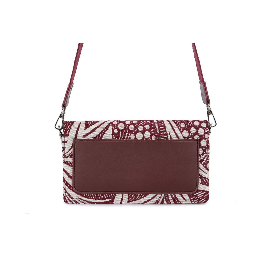 LAURA ASHLEY Graue Stoffhandtasche