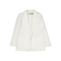 BLANCA VITA Weiße Jacke und Mantel aus Polyester