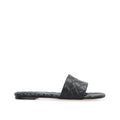 Bottega Veneta Schwarze Lammleder-Mules