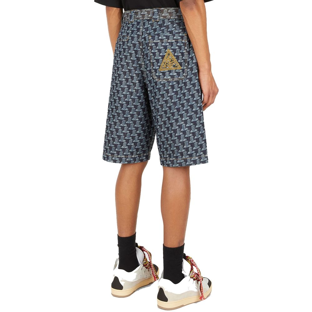 Lanvin Blaue Jeans-Shorts