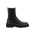 Valentino Garavani Schwarze Chelsea Boots aus Kalbsleder