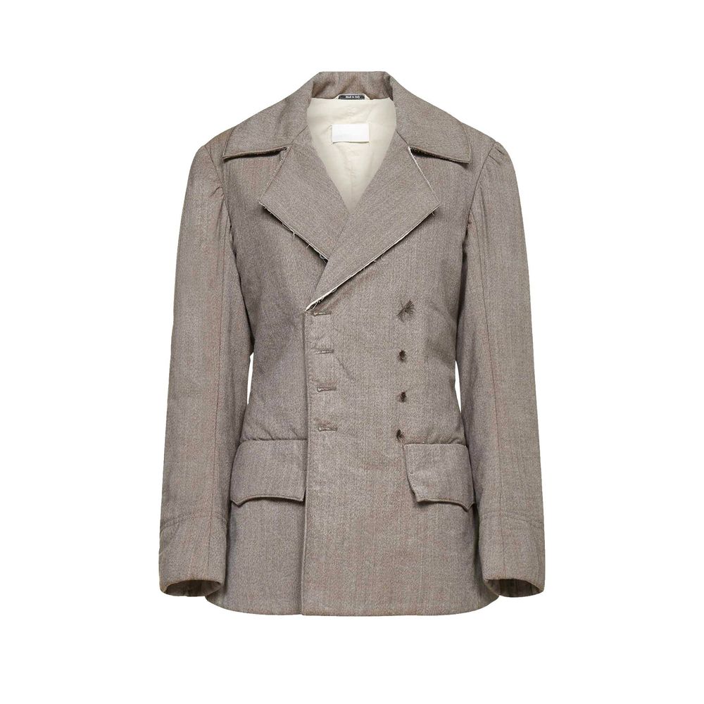 Maison Margiela Brauner Wollblazer