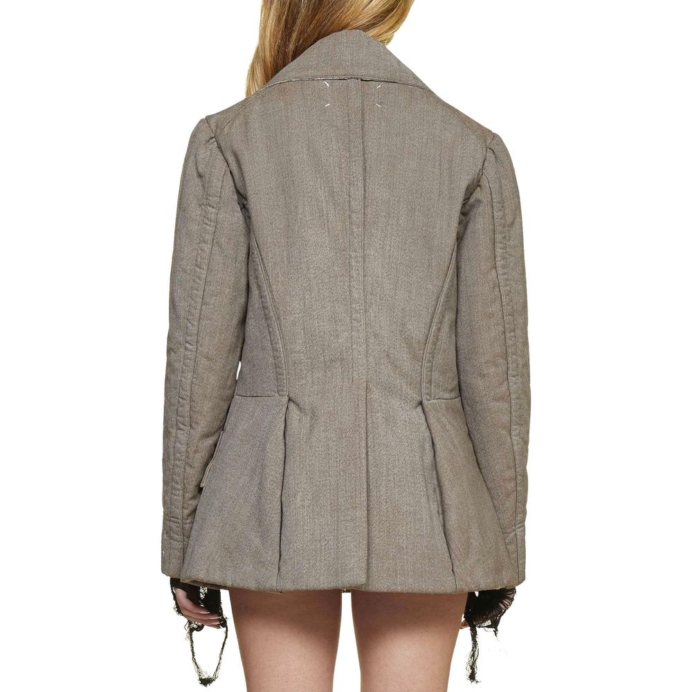 Maison Margiela Brauner Wollblazer