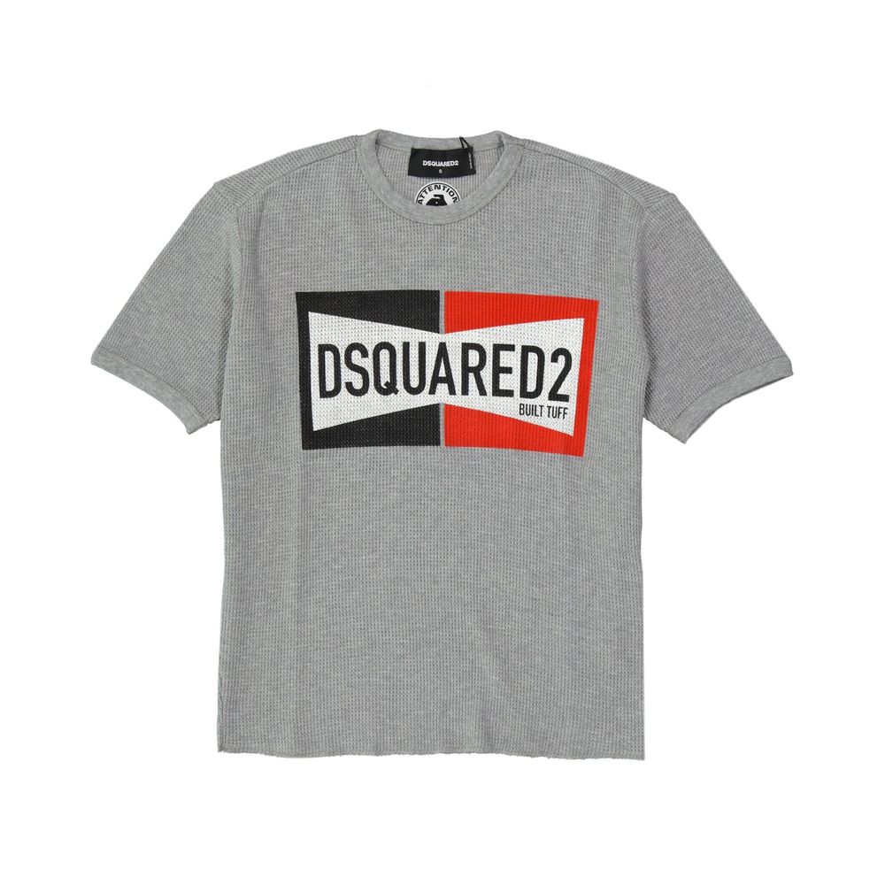 Dsquared² Graues Baumwoll-T-Shirt