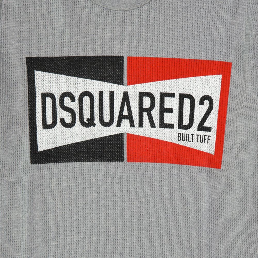 Dsquared² Graues Baumwoll-T-Shirt