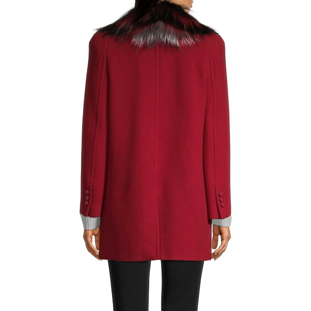Fendi Multicolor Pure Virgin Wool Coat