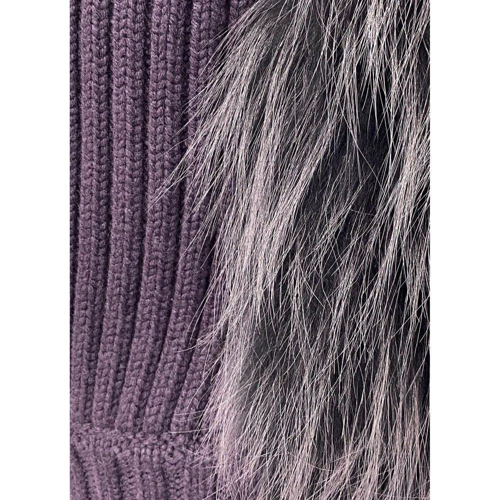 Fabiana Filippi Grey Sleeveless Merino Wool Jacket