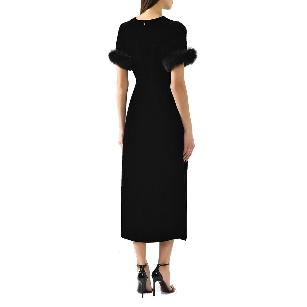 Fendi Schwarzes Cocktailkleid aus Viskose
