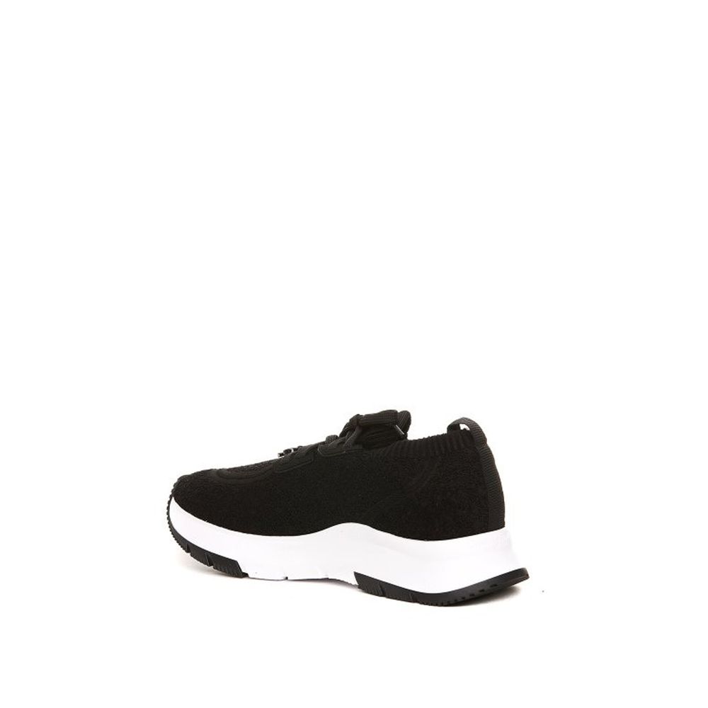 Gianvito Rossi Schwarze Sneaker aus Stoff