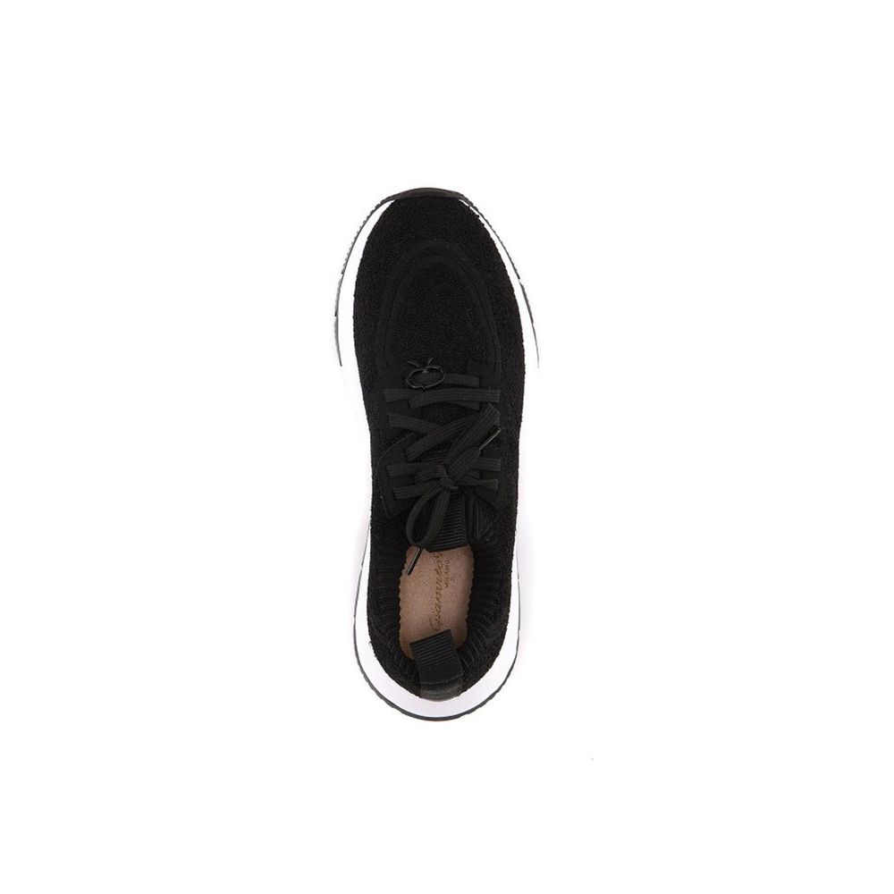 Gianvito Rossi Schwarze Sneaker aus Stoff