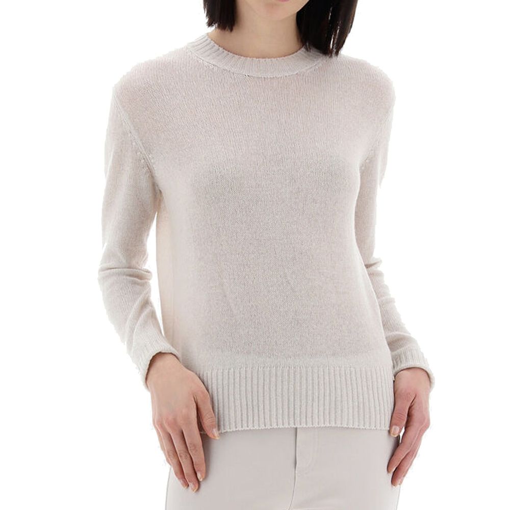 Herno Weicher Kaschmirpullover in Weiß
