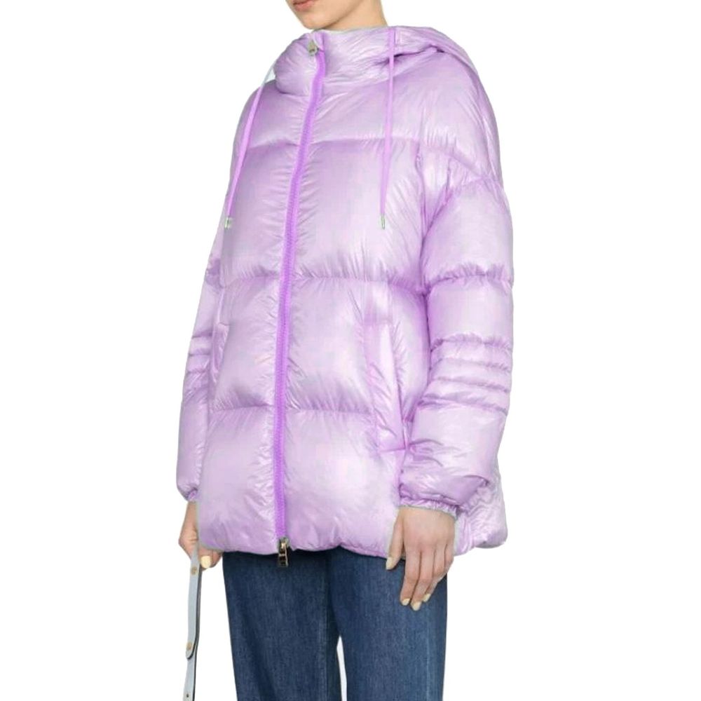 Herno Mehrfarbige Jacke aus Polyamid in voller Länge